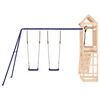 vidaXL Outdoor Playset Solid Wood Pine
