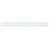 vidaXL Bookshelf Boards 4 pcs High Gloss White 100x10x1.5 cm Engineered Wood