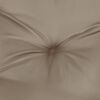 vidaXL Garden Bench Cushions 2 pcs Taupe 200x50x7 cm Oxford Fabric