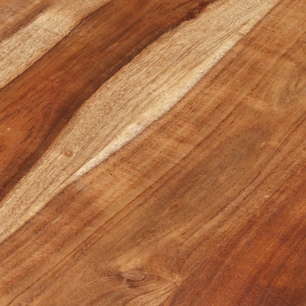 vidaXL Coffee Table Ø68 cm Solid Acacia Wood