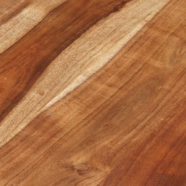 vidaXL Coffee Table Ø68 cm Solid Acacia Wood