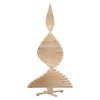 vidaXL Christmas Trees with Stand Natural 180 cm Solid pine wood