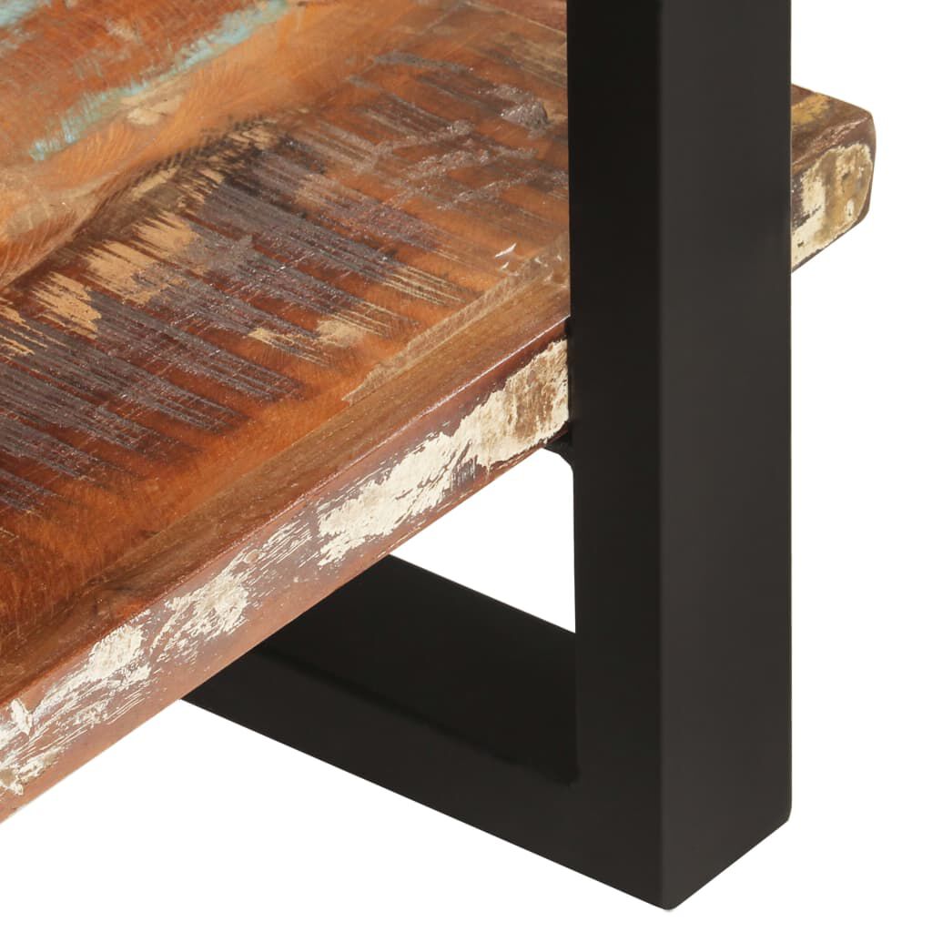 vidaXL Sideboard with 3 Shelves 120x40x75 cm Solid Reclaimed Wood