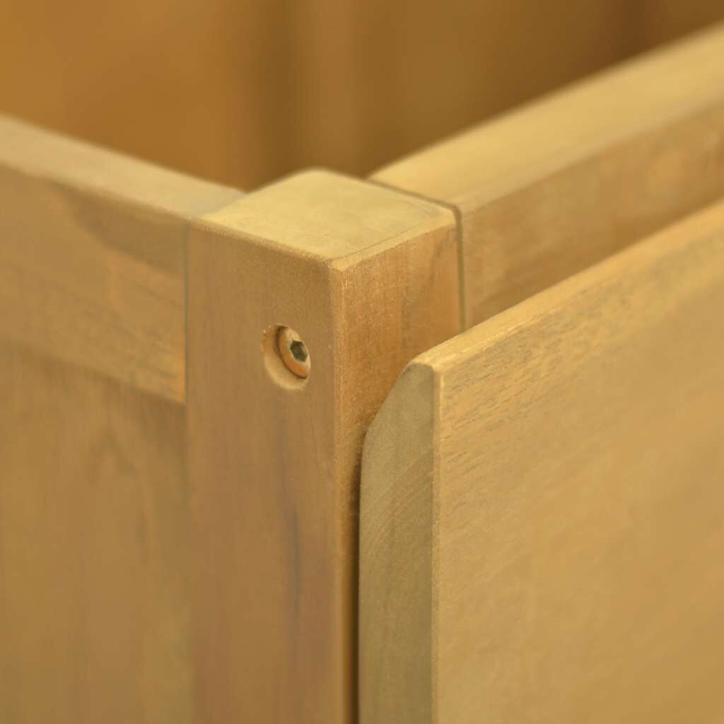 vidaXL Bathroom Cabinet 90x45x75 cm Solid Wood Teak