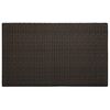 vidaXL 5 Piece Garden Bar Set with Cushions Poly Rattan Brown
