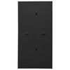 vidaXL Office Cabinet Anthracite 90x40x180 cm Steel