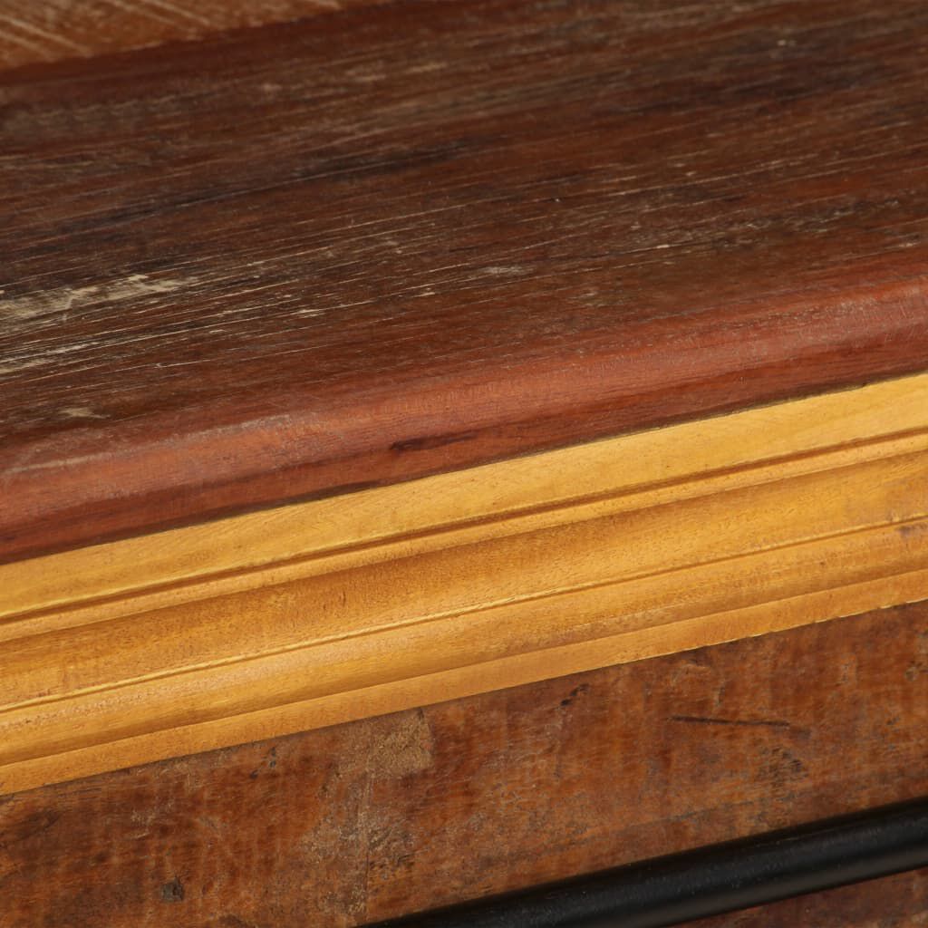 vidaXL TV Cabinet 110x30x45 cm Solid Reclaimed Wood