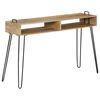 vidaXL Console Table Solid Mango Wood 115x35x76 cm