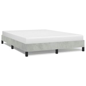 vidaXL Bed Frame without Mattress Light Grey 152x203 cm Queen Velvet