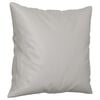 vidaXL Throw Pillows 2 pcs Light Grey 40x40 cm Microfibre Fabric