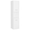 vidaXL Bathroom Cabinet White 30x30x130 cm Engineered Wood