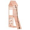 vidaXL Playhouse with Climbing Wall Solid Wood Douglas