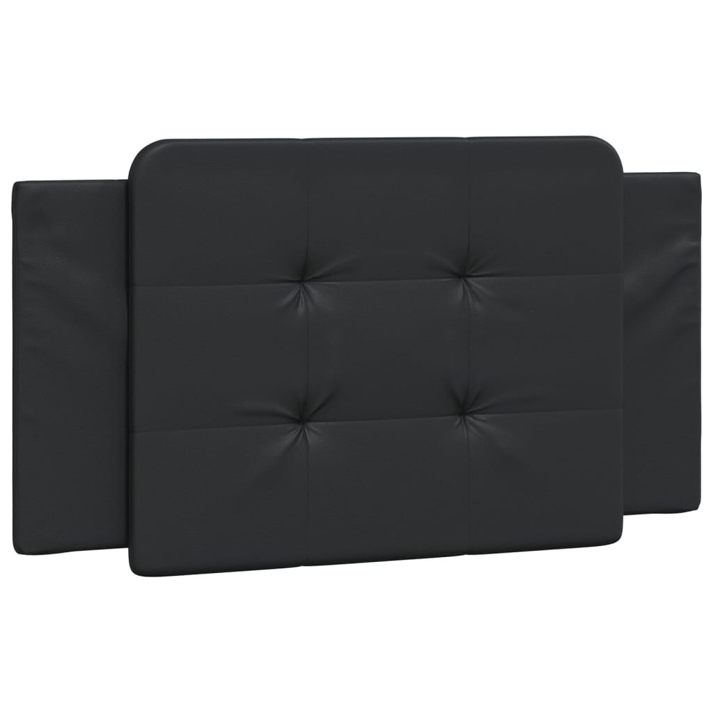 vidaXL Headboard Cushion "Zadar" Black 100 cm Faux Leather