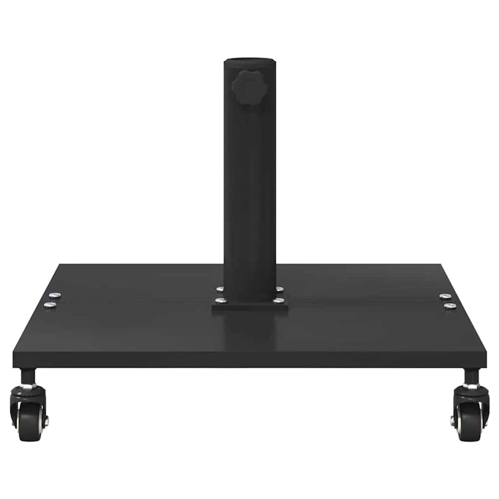 vidaXL Outdoor Umbrella Bases Black 45 x 45 x 31.5 cm Steel