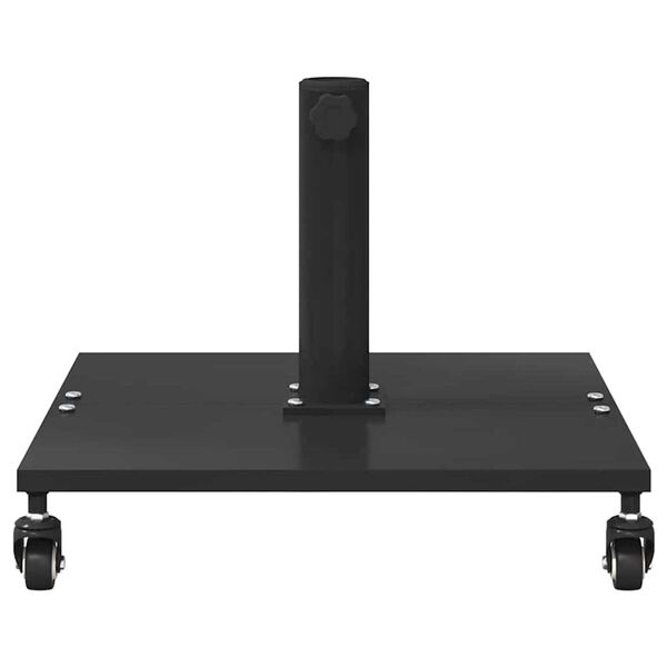vidaXL Outdoor Umbrella Bases Black 45 x 45 x 31.5 cm Steel