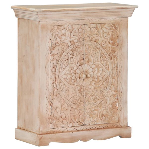 vidaXL Sideboard 65x30x75 cm Solid Mango Wood