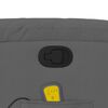vidaXL Stand up Massage Recliner Chair Dark Grey Fabric