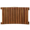 vidaXL Sun Loungers with Cushions 2 pcs Dark Grey Solid Wood Acacia