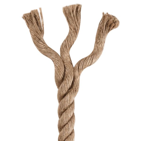 vidaXL Rope 100% Jute 6 mm 500 m