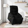 vidaXL Electric Stand up Massage Recliner Chair Black Fabric