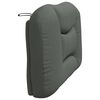 vidaXL Headboard Cushion "Hvar" Dark Grey 100 cm Fabric