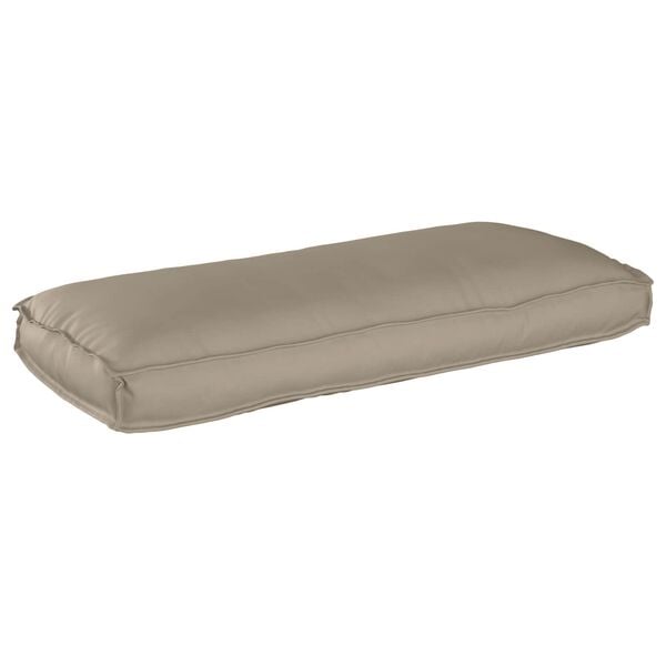 vidaXL Cushion Taupe 120 x 50 x 12 cm Oxford Fabric