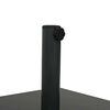 vidaXL Outdoor Umbrella Base Black 45 x 45 x 31.5 cm Steel , Concrete