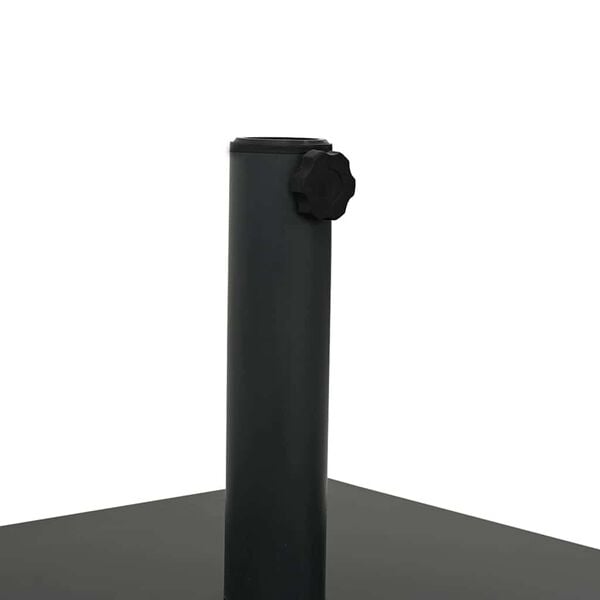 vidaXL Outdoor Umbrella Bases Black 45 x 45 x 32 cm Steel, Concrete