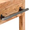 vidaXL Kitchen Trolley 58x58x89 cm Solid Acacia Wood