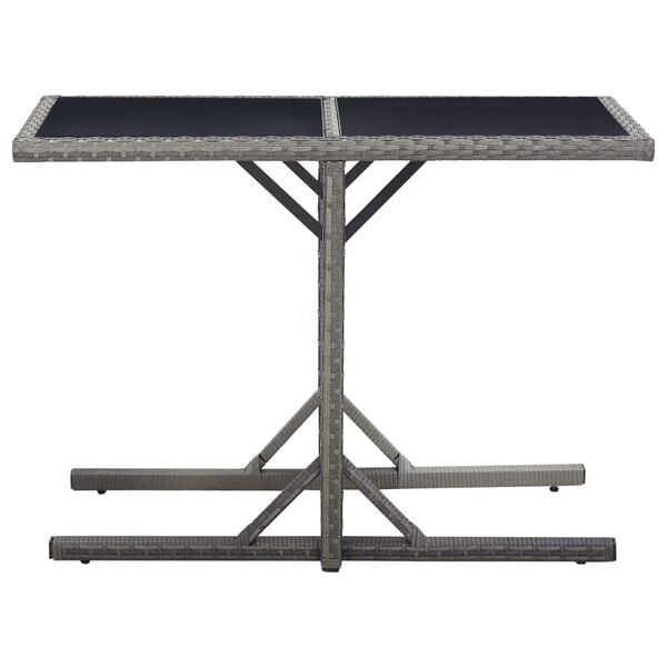 vidaXL 3 Piece Garden Dining Set Beige