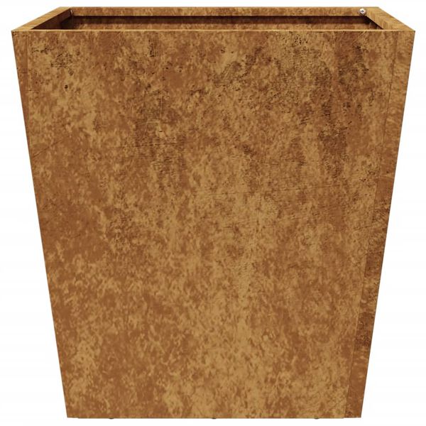vidaXL Garden Planters 2 pcs 40x40x40 cm Weathering Steel