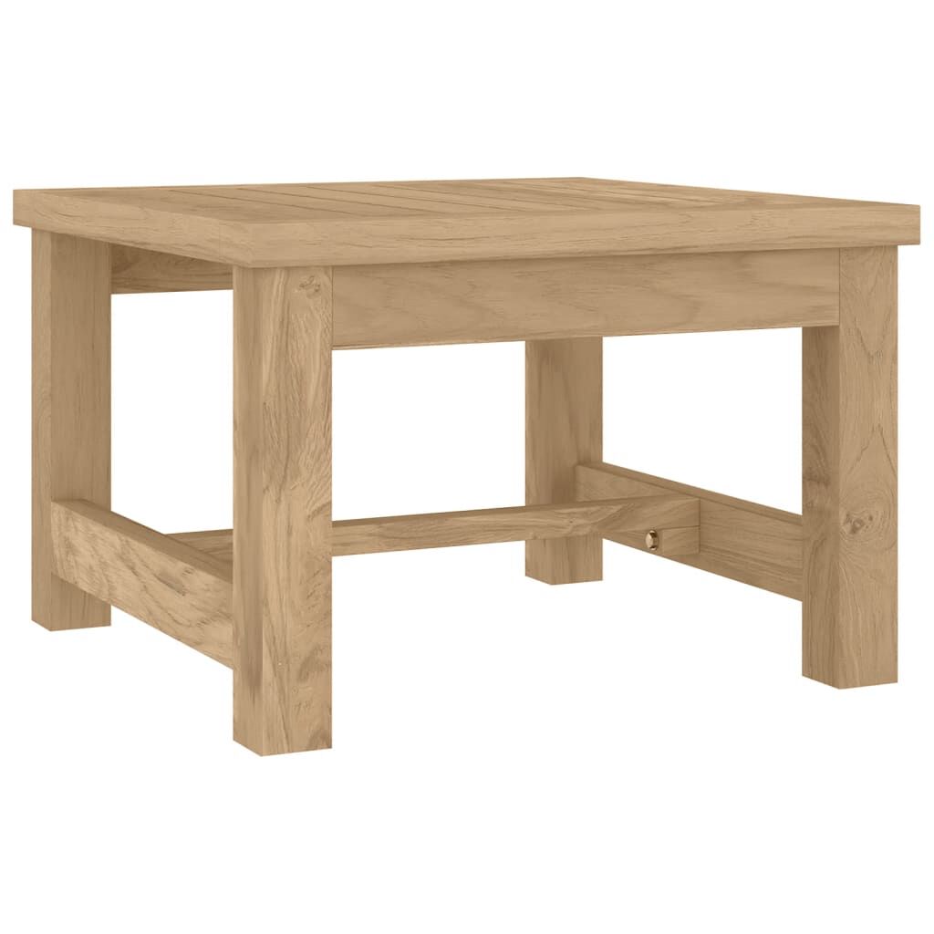 vidaXL Coffee Table 45x45x30 cm Solid Wood Teak