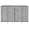 vidaXL Sideboard Grey Sonoma 120x41x75 cm Engineered Wood