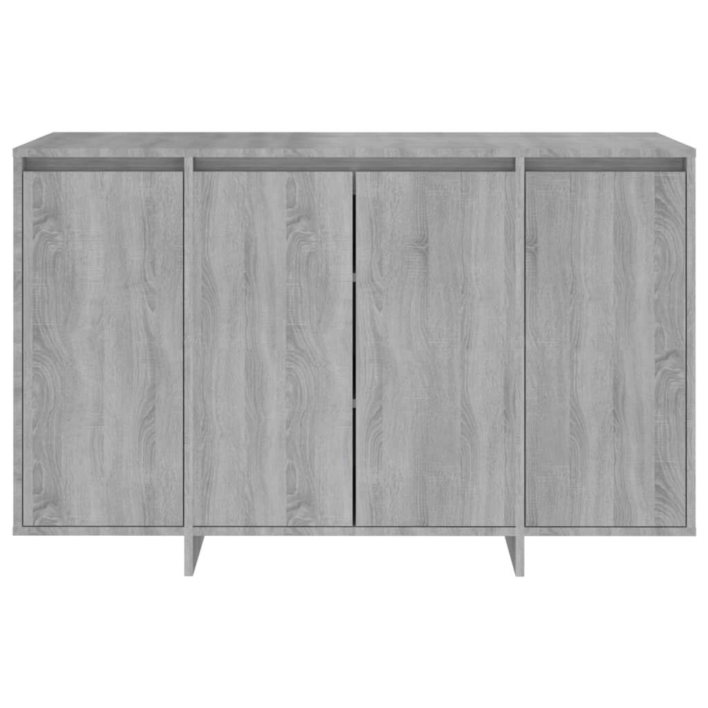 vidaXL Sideboard Grey Sonoma 120x41x75 cm Engineered Wood