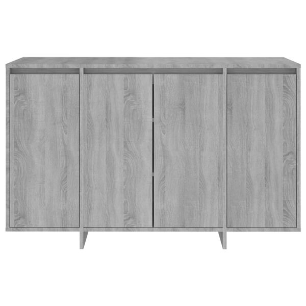 vidaXL Sideboard Grey Sonoma 120x41x75 cm Engineered Wood