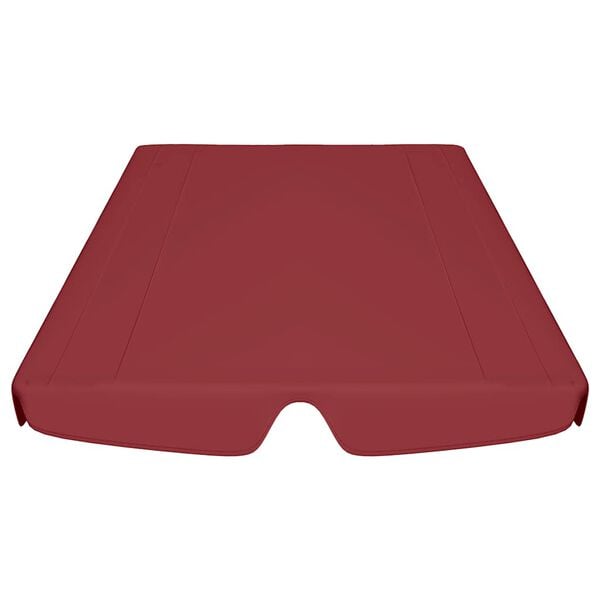 vidaXL Replacement Canopy for Garden Swing Wine Red 188/168x145/110 cm