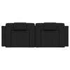 vidaXL Headboard Cushion "Viana" Black 137 cm Double Faux Leather