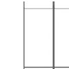 vidaXL 3-Panel Room Divider White 150x220 cm Fabric
