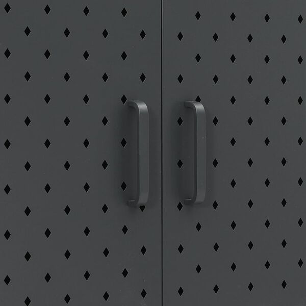 vidaXL Highboard Anthracite 80x35x135 cm Steel