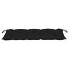 vidaXL Folding Garden Bench with Cushion 118 cm Bamboo