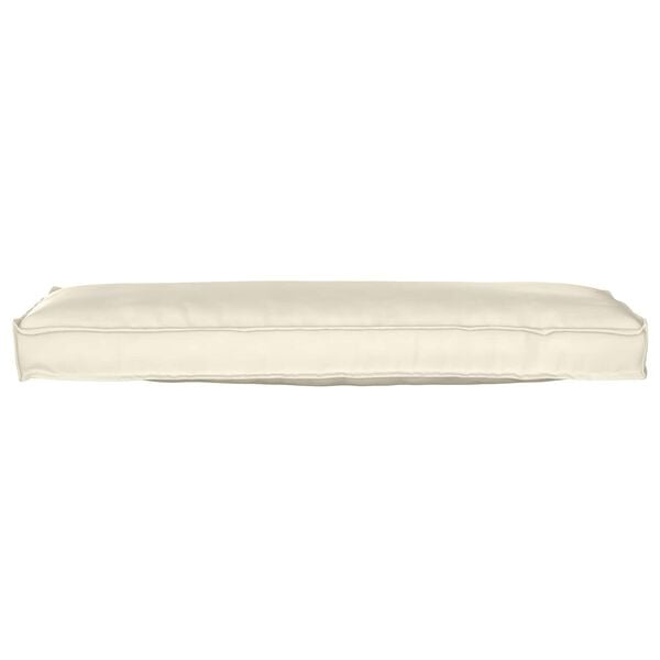 vidaXL Cushion Cream 120 x 40 x 8 cm Oxford Fabric