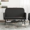 vidaXL Bench Black 107x80x81 cm Faux Leather