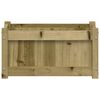 vidaXL Garden Planters 2 pcs Impregnated Wood Pine