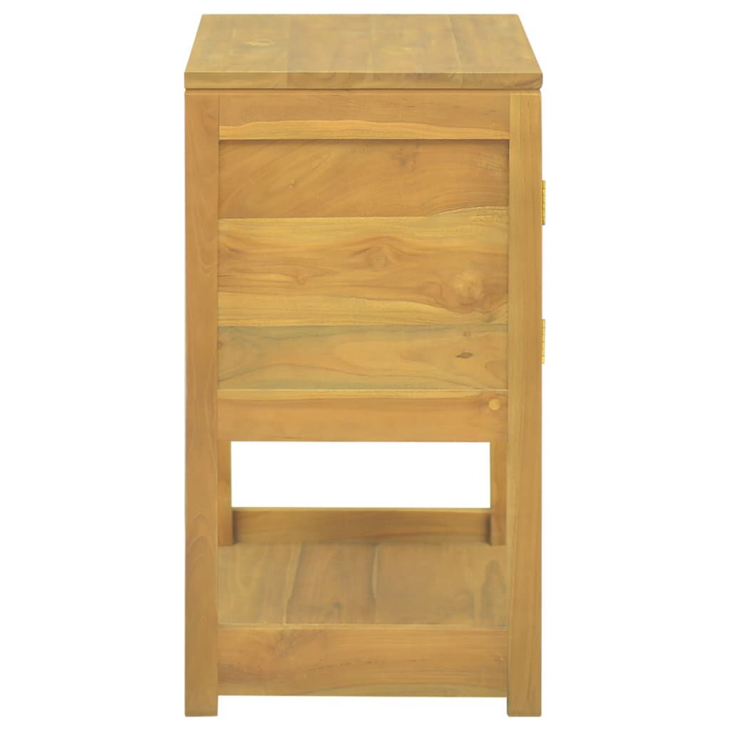 vidaXL Bathroom Cabinet 60x40x75 cm Solid Wood Teak
