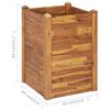 vidaXL Garden Raised Bed 60x60x84 cm Solid Acacia Wood