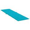vidaXL Deck Chair Cushion Turquoise Oxford Fabric