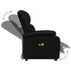 vidaXL Stand up Massage Chair Black Faux Leather