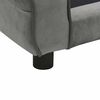 vidaXL Dog Sofa Dark Grey 72x45x30 cm Plush