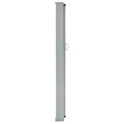 vidaXL Patio Retractable Side Awning 80x300 cm Red