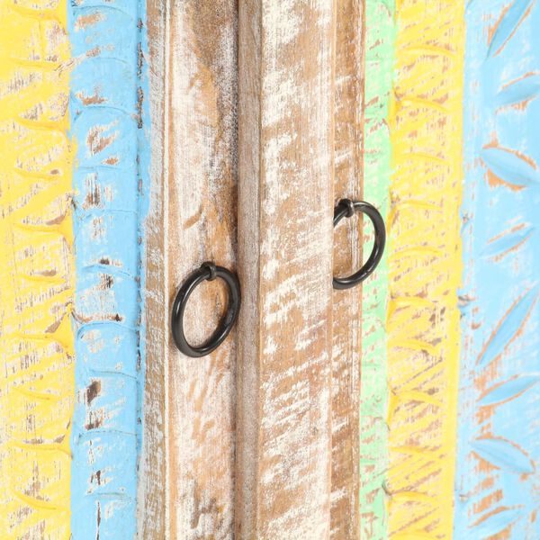 vidaXL Sideboard 61x35x76 cm Rough Acacia Wood